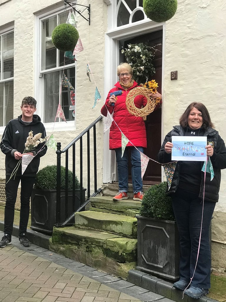 A new campaign is aiming to lift the spirits of people in Bridgnorth by encouraging them to get creative.