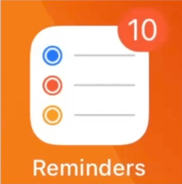 iPhone reminders