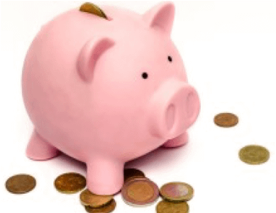piggy bank - pay attention to cash flow