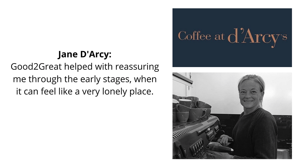 It helped with reassuring me through the early stages when it can feel like a very lonely place