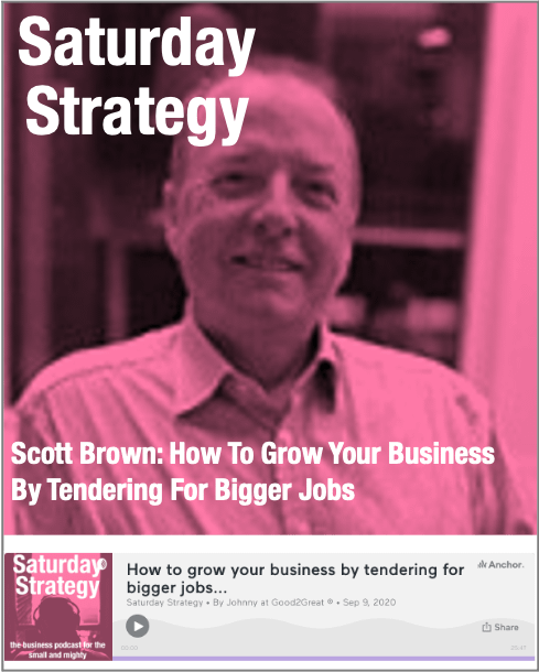 Scott Brown- How To Grow Your Business By Tendering For Bigger Jobs